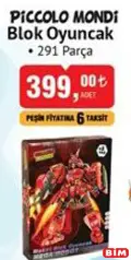 PİCCOLO MONDİ BLOK OYUNCAK 291 PARÇA
